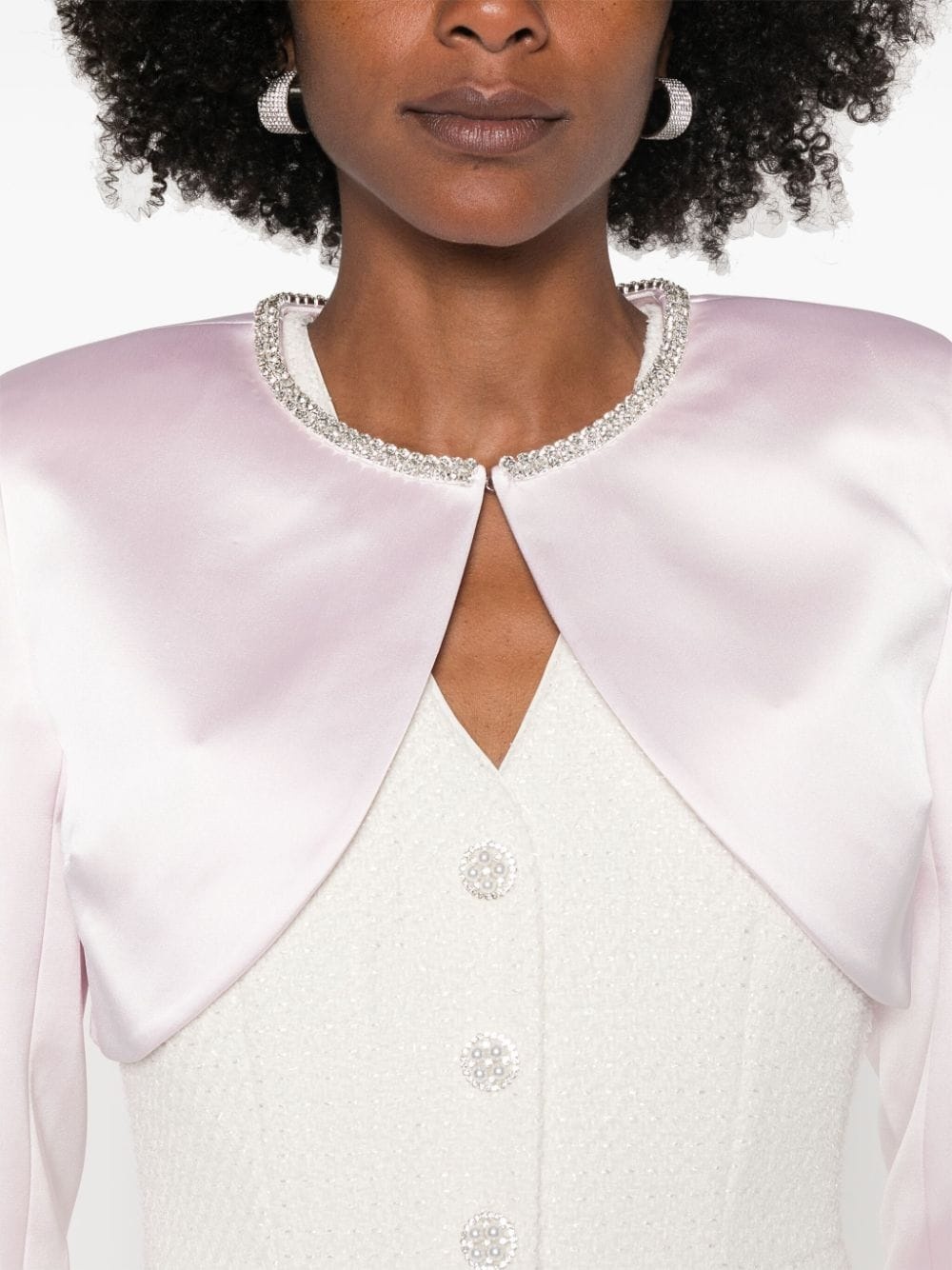 satin bolero jacket - 5