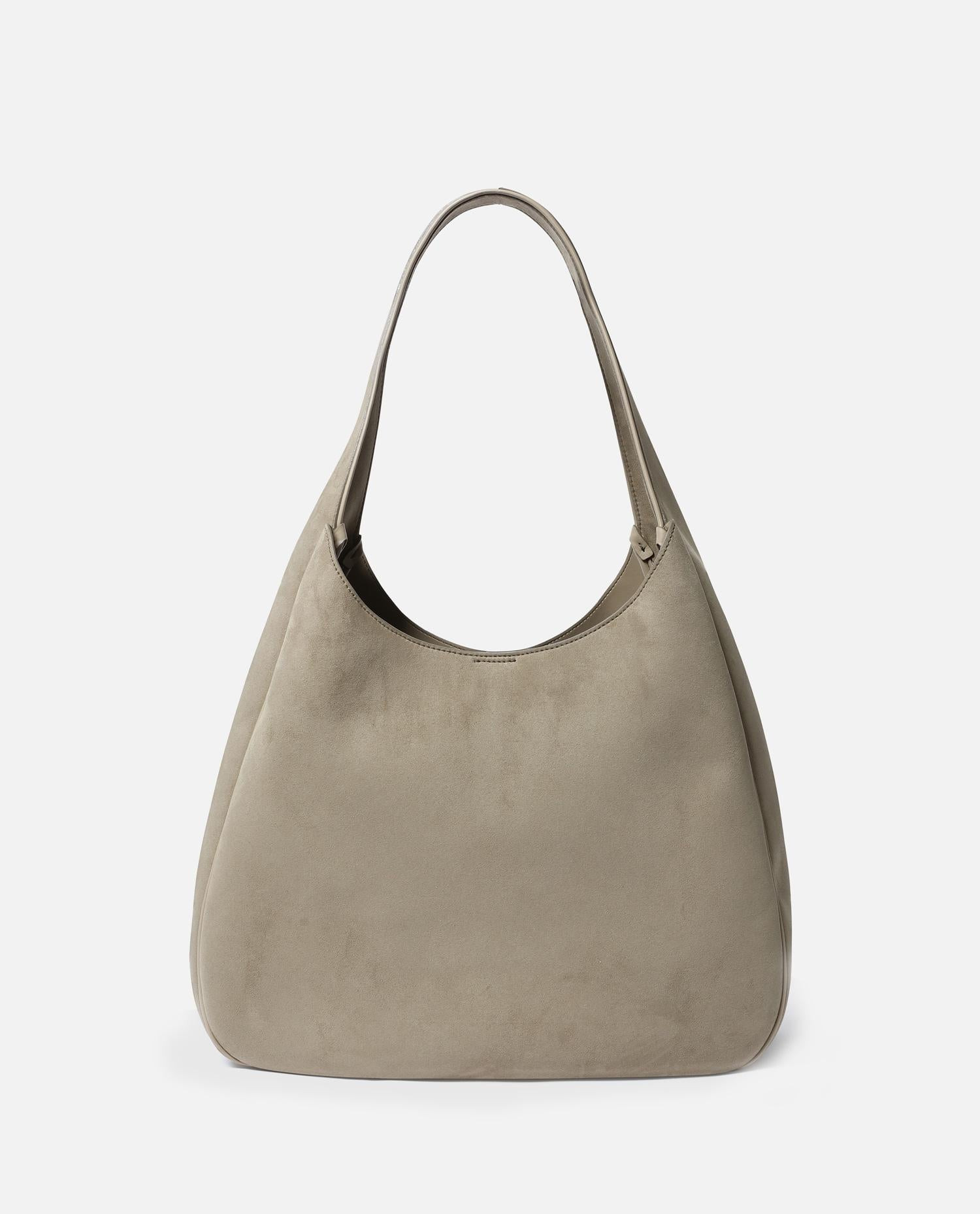 LOGO LARGE HOBO BAG ALTER SUEDE - 4