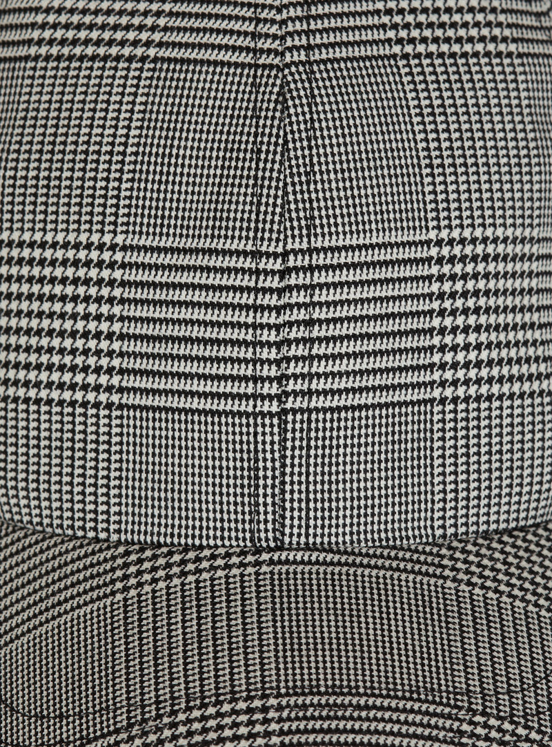 Cap with Prince of Wales check 5