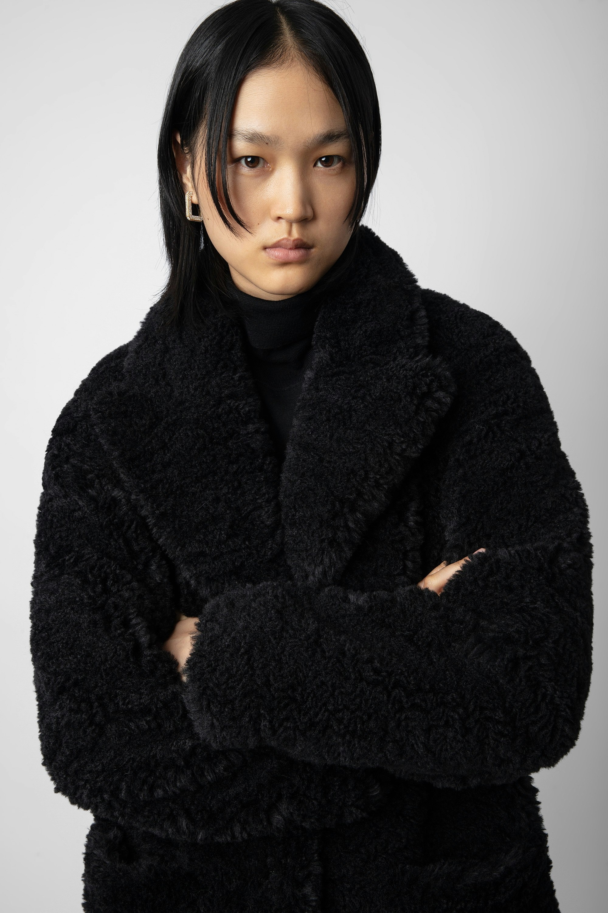 Fleur Soft Curly Coat - 3