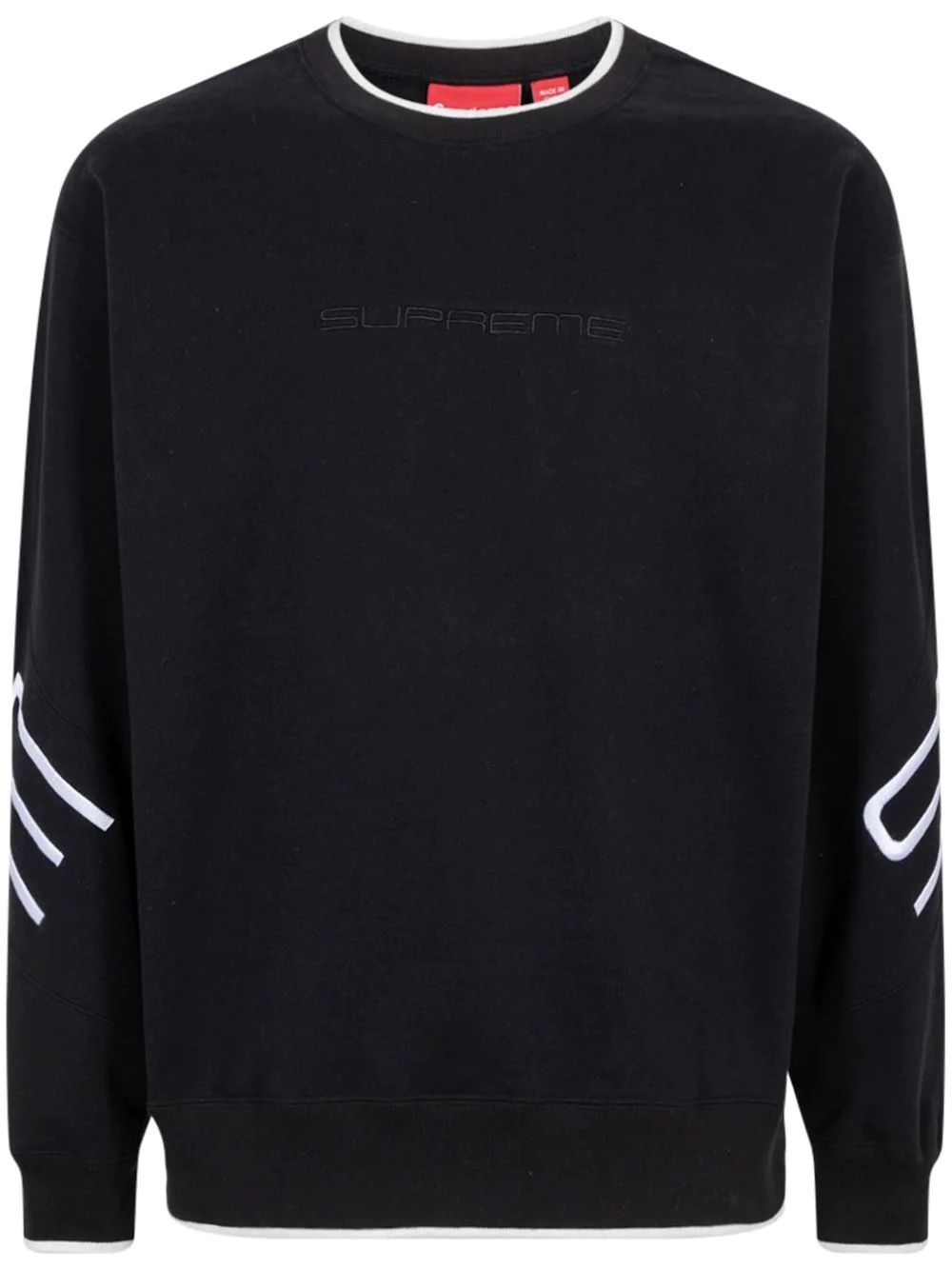 Supreme stretch crewneck black
