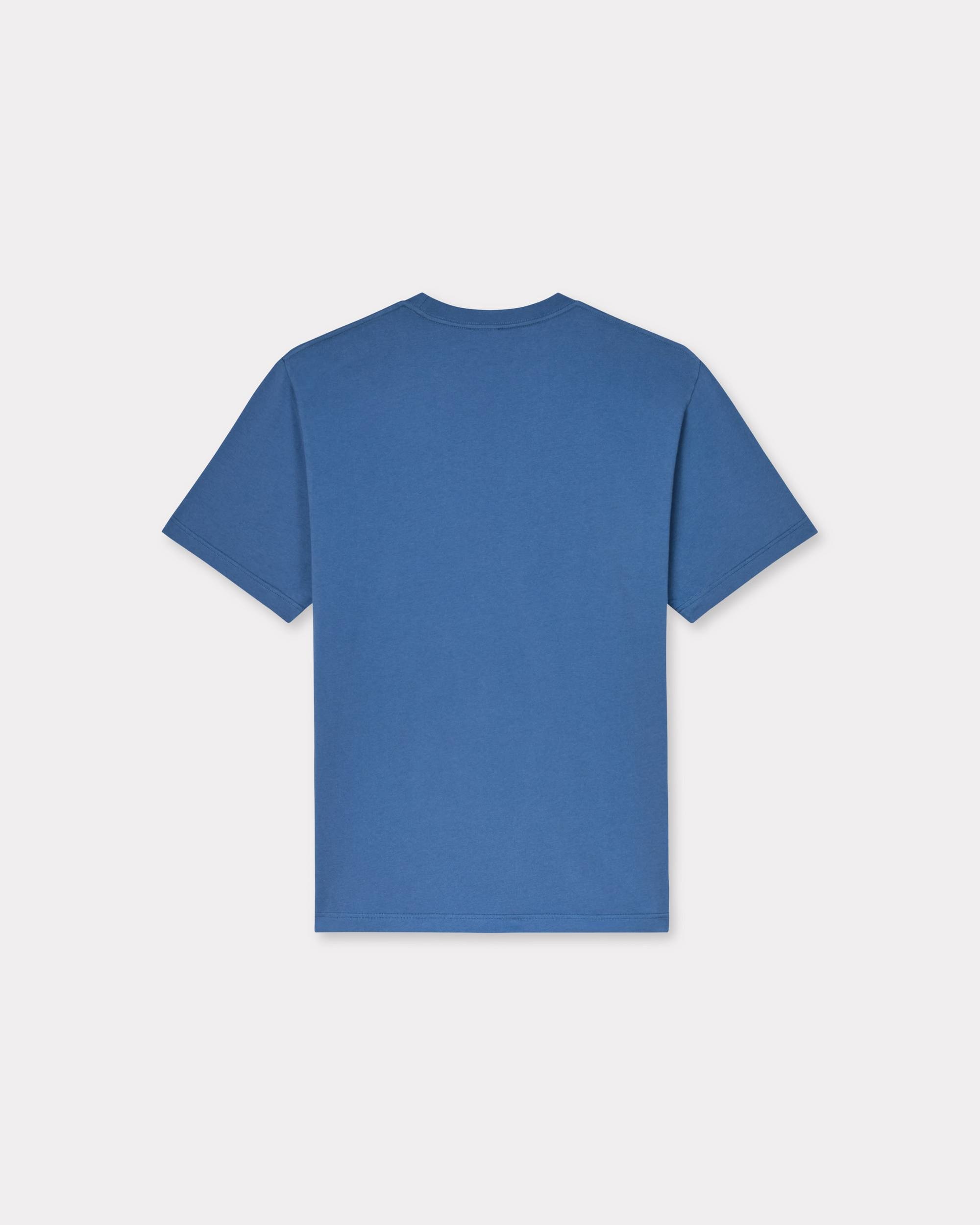 【関税込み】Kenzo ブルー Kenzo Paris Pop Tシャツ KENZO 'KENZO Pop' T-shirt in cotton | REVERSIBLE