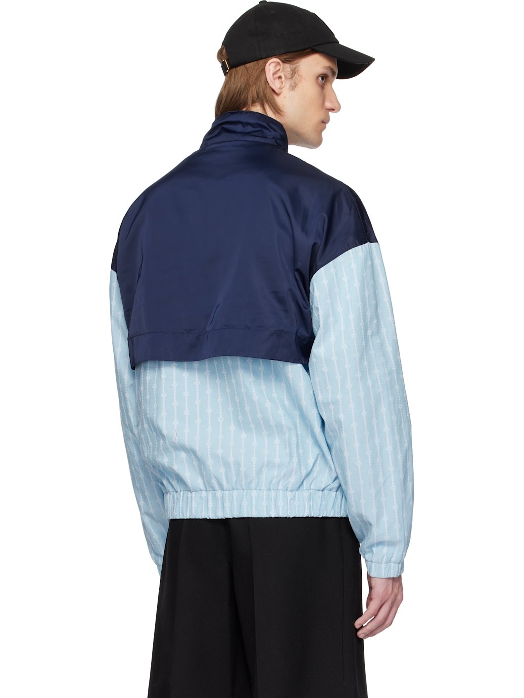 Multicolor Pinstripe Laurel Track Jacket - 3