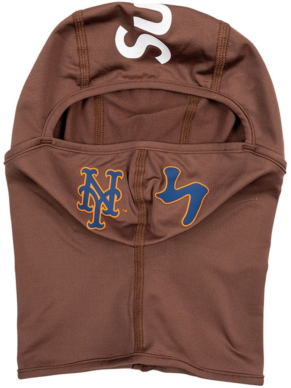 x MLB Kanji Teams "New York Mets - Brown" lightweight balaclava - 1