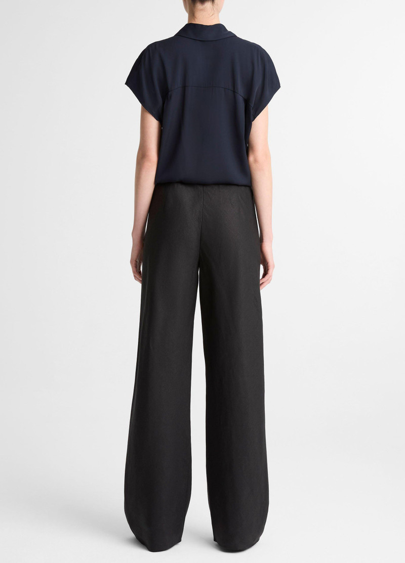 Vince Colette High-Rise Italian Linen Bias Pant outlook