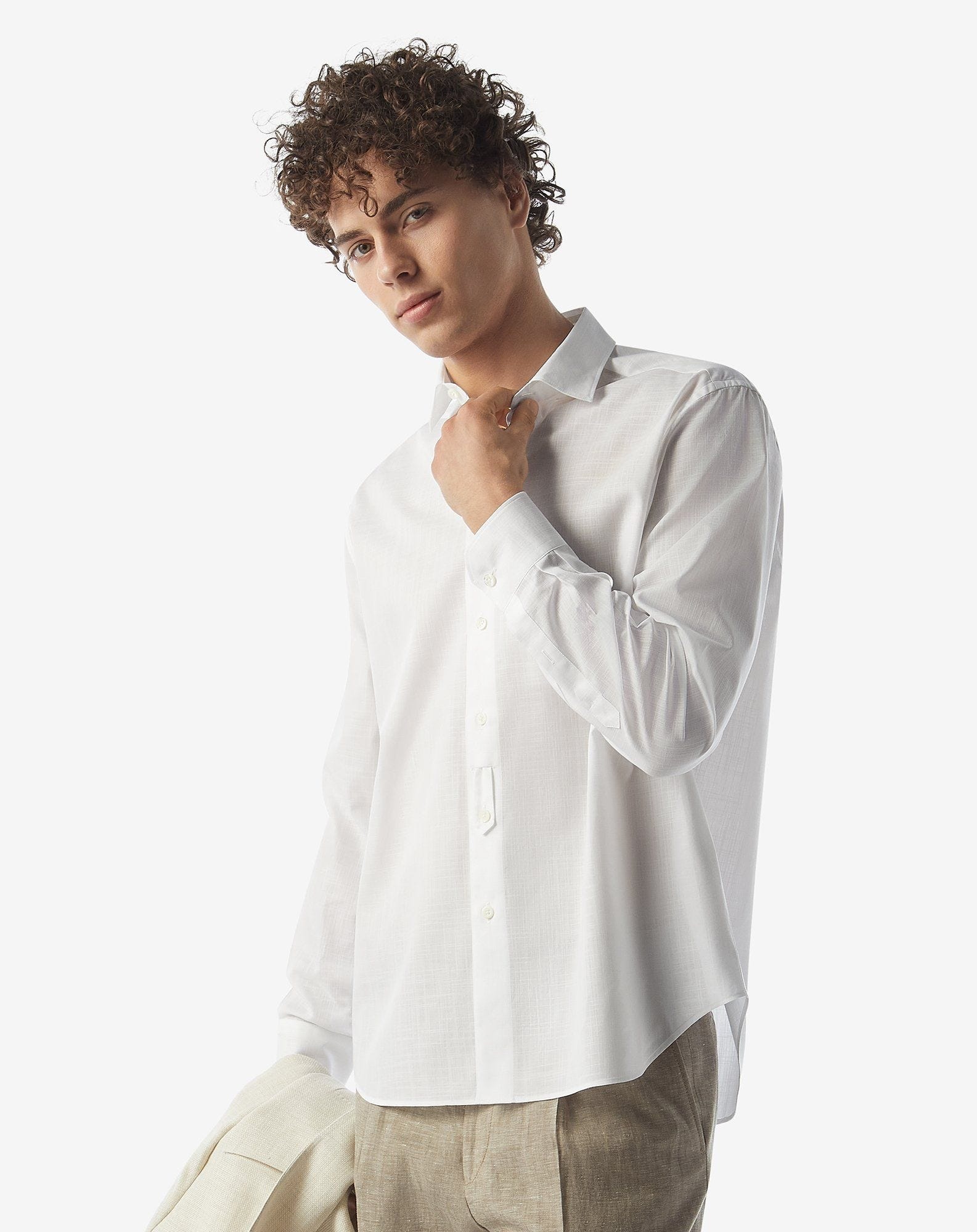 White pure cotton shirt - 2