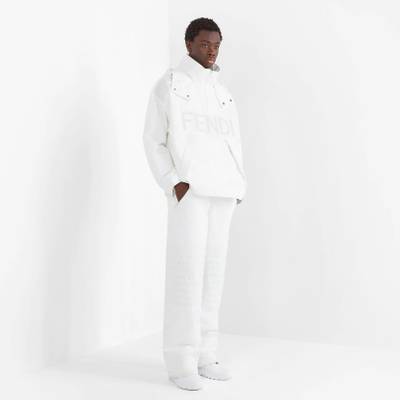 FENDI White tech fabric ski suit outlook