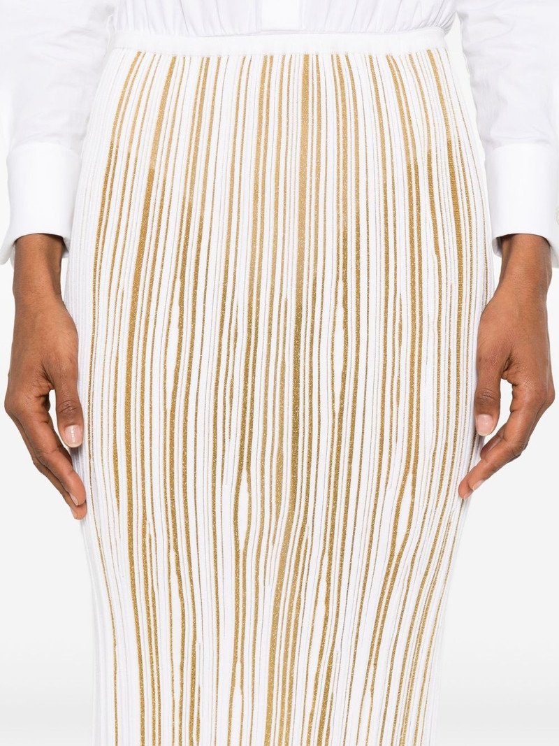 ribbed midi skirt 5