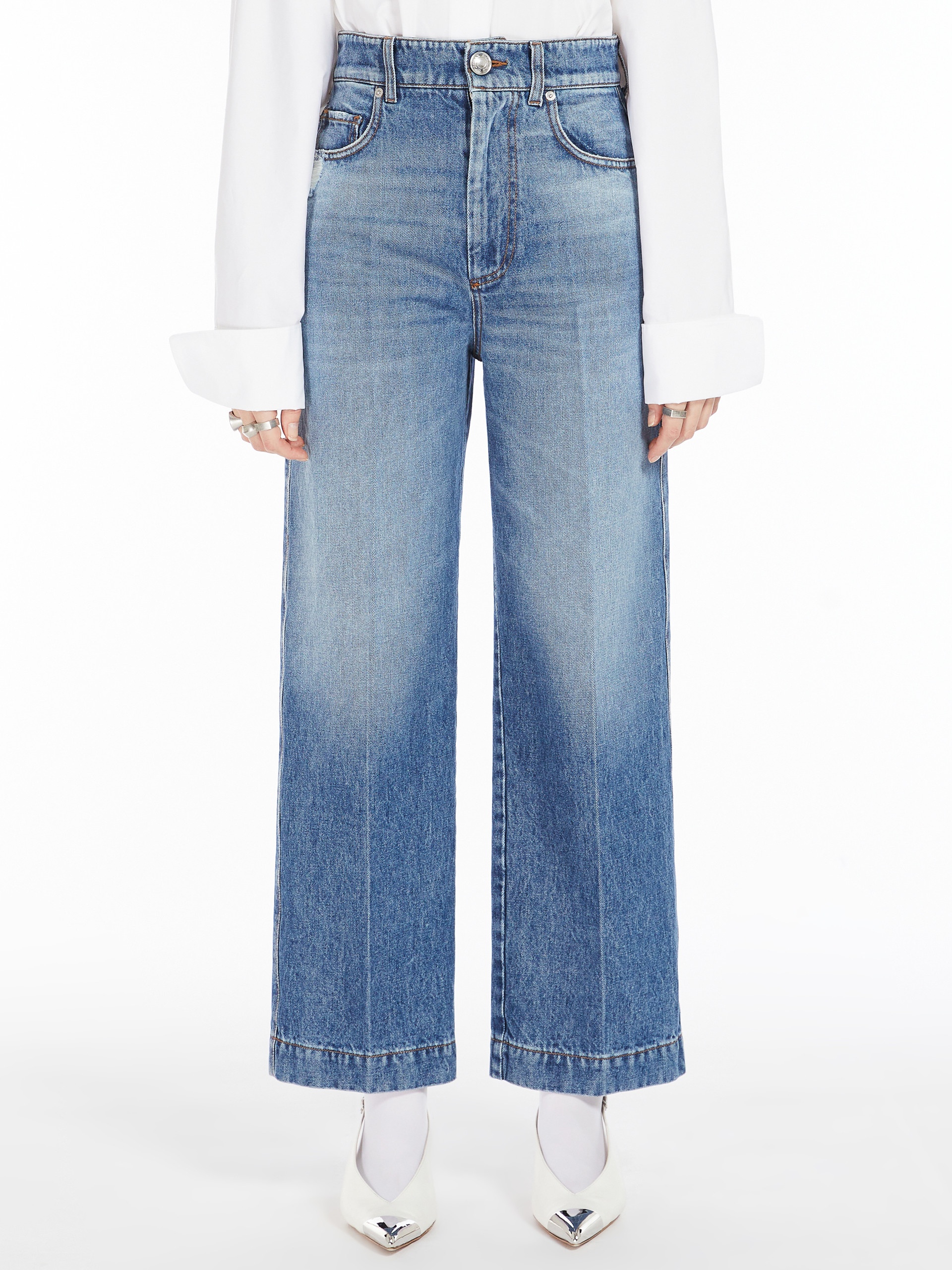 CONIO High-waisted cropped jeans - 3