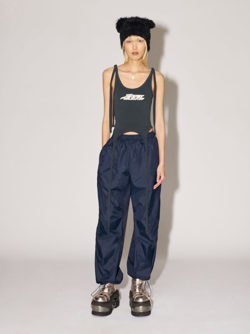 NYLON TRACK PANTS - 3