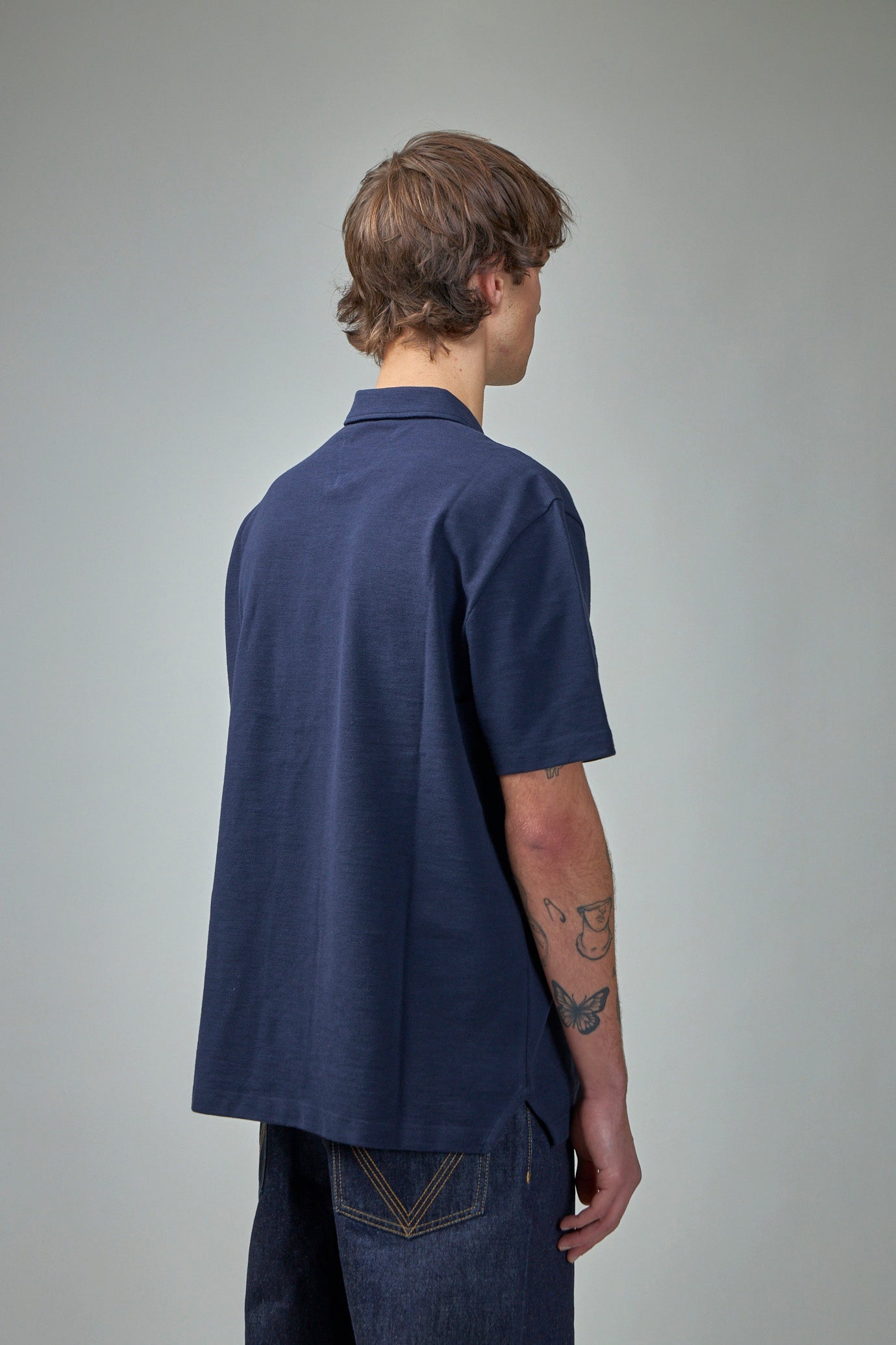 Chine Cotton Piquet Polo - 3