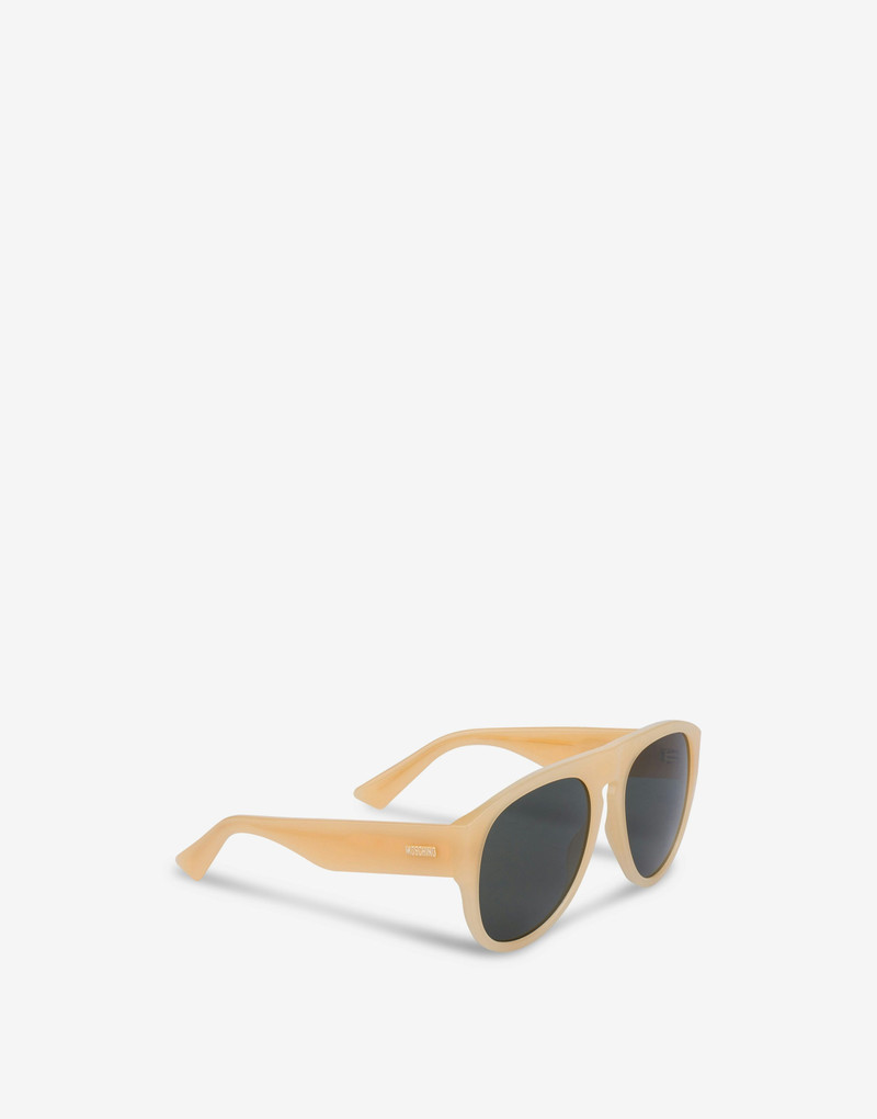 Moschino SUNGLASSES WITH GREEN LENSES outlook