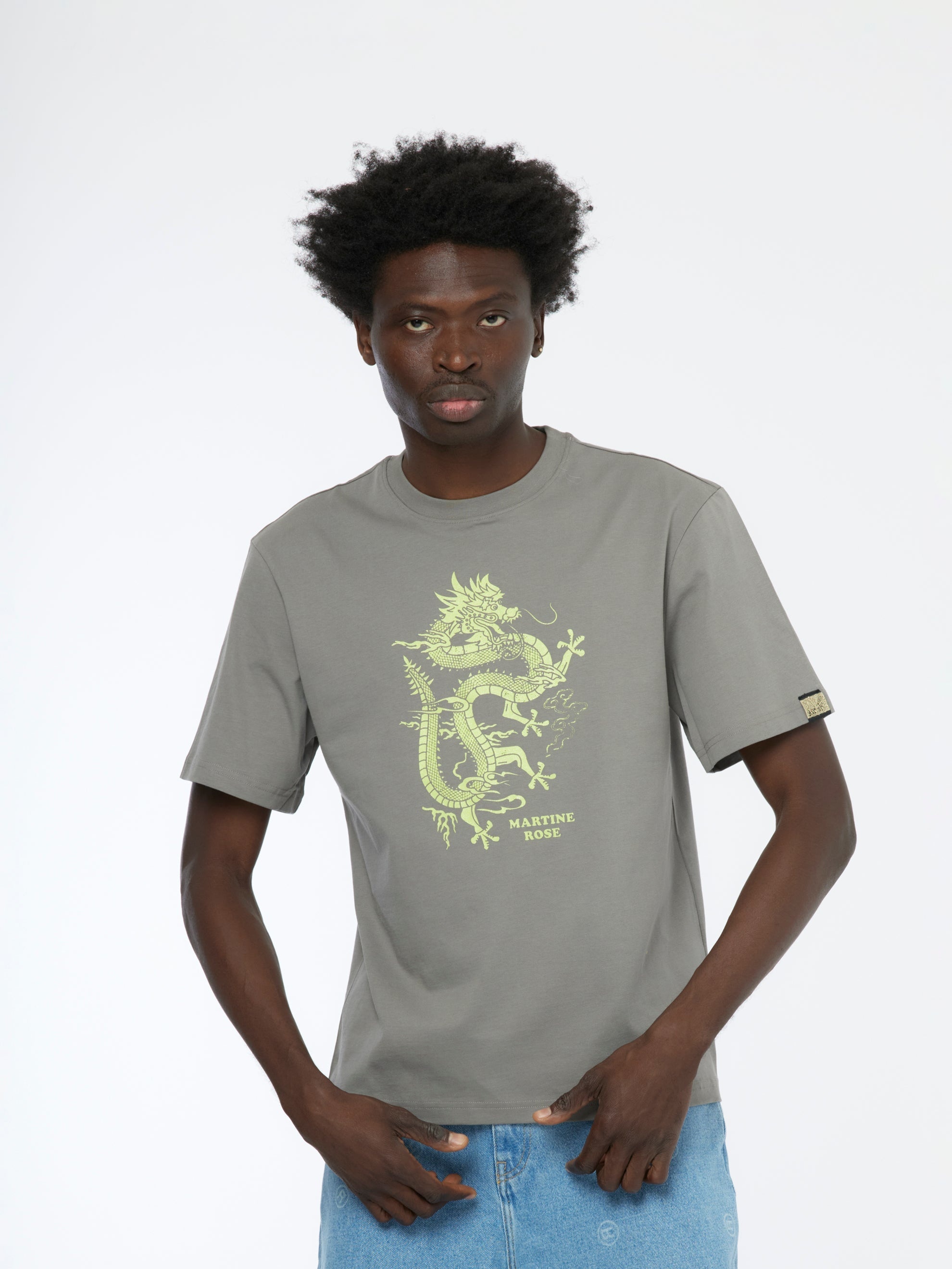 DRAGON CLASSIC T-SHIRT (GREY) - 1