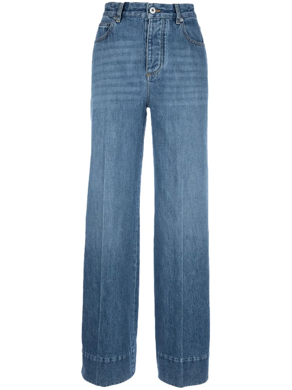 Bottega Veneta Women Flared-Leg Denim Jeans - 1