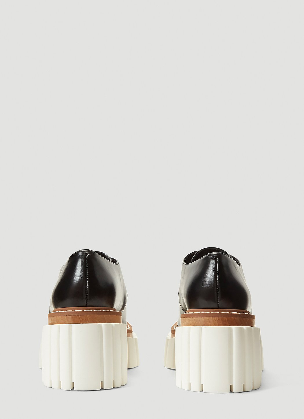 Stella Mccartney Women Emilie Faux-Leather Platform Shoes - 4