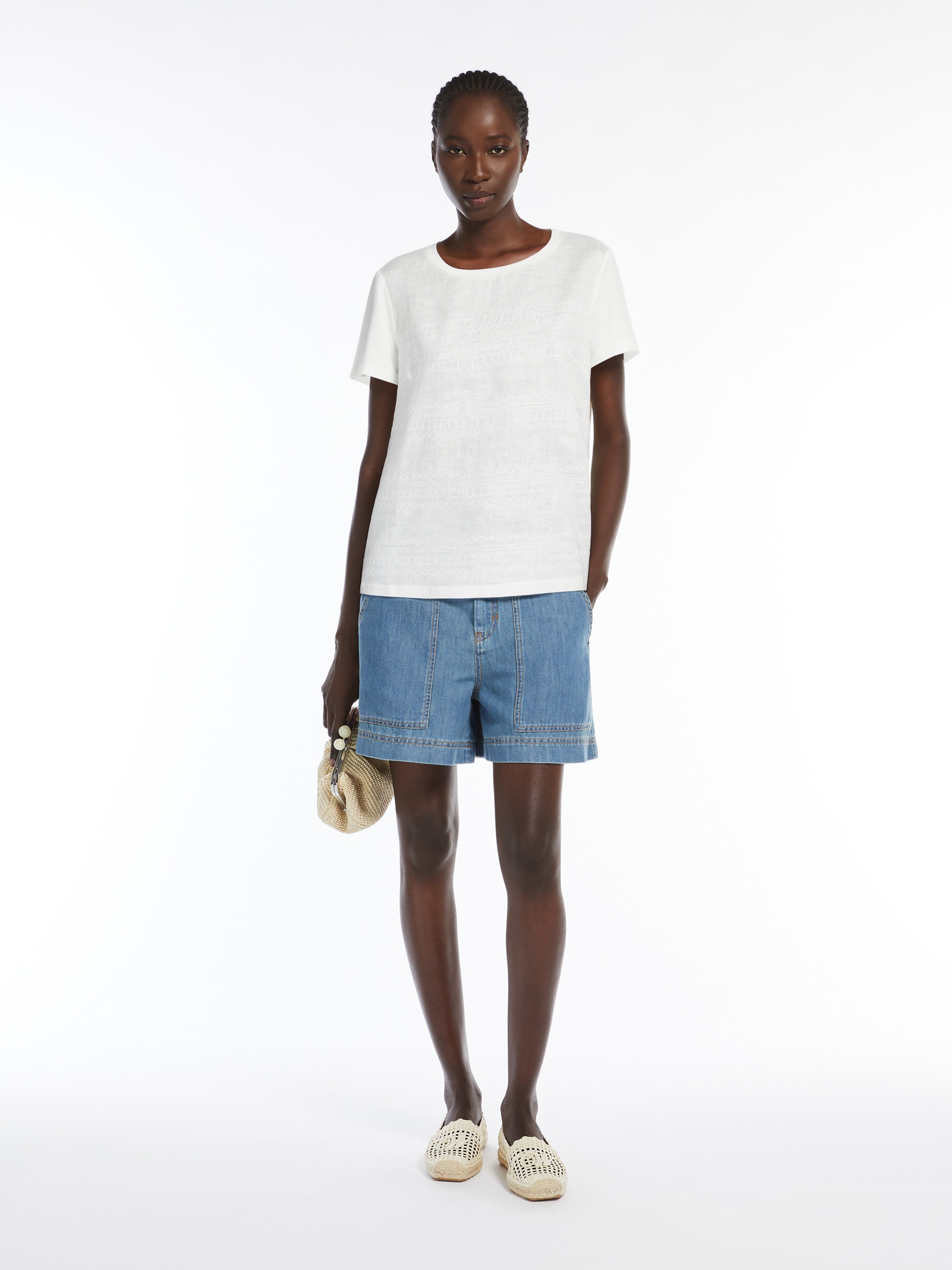 BONDENO Cotton and linen T-shirt - 2