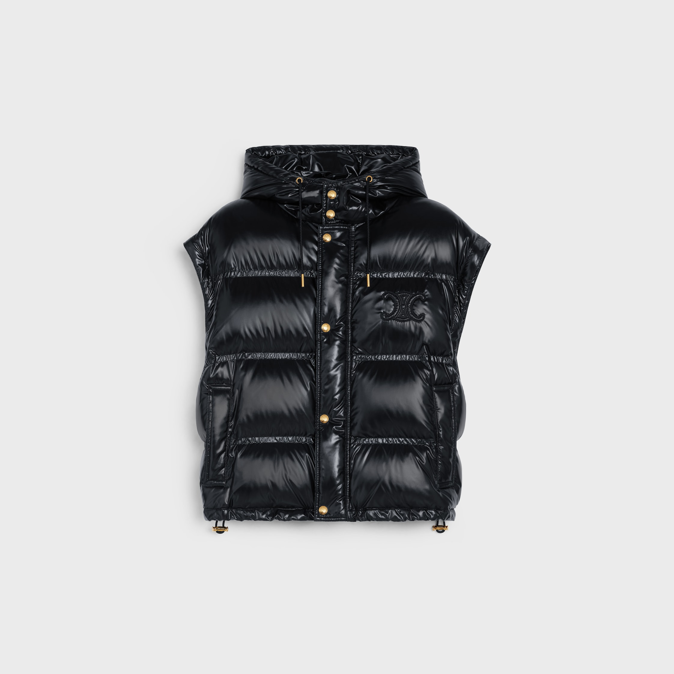CROPPED PUFFER JACKET IN LIGHTWEIGHT NYLON - 4