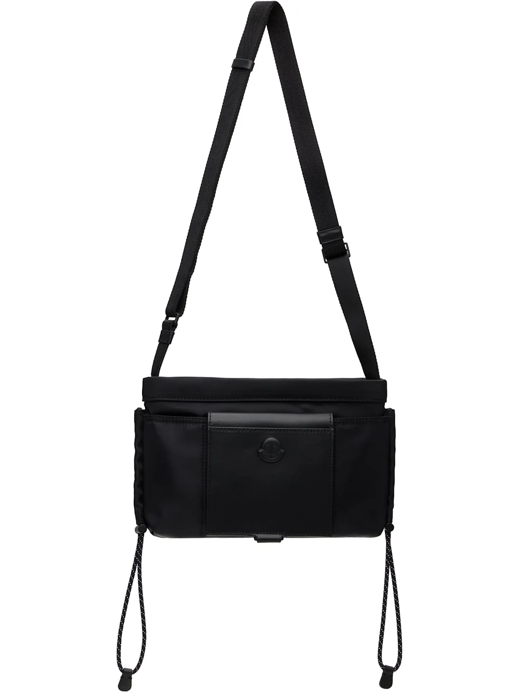 Black Kenton Drill Crossbody Bag - 1