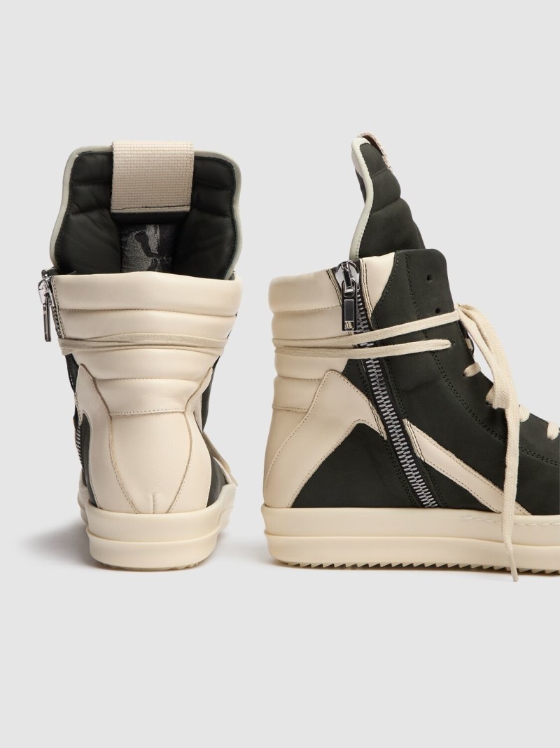 Geobasket leather sneakers - 4