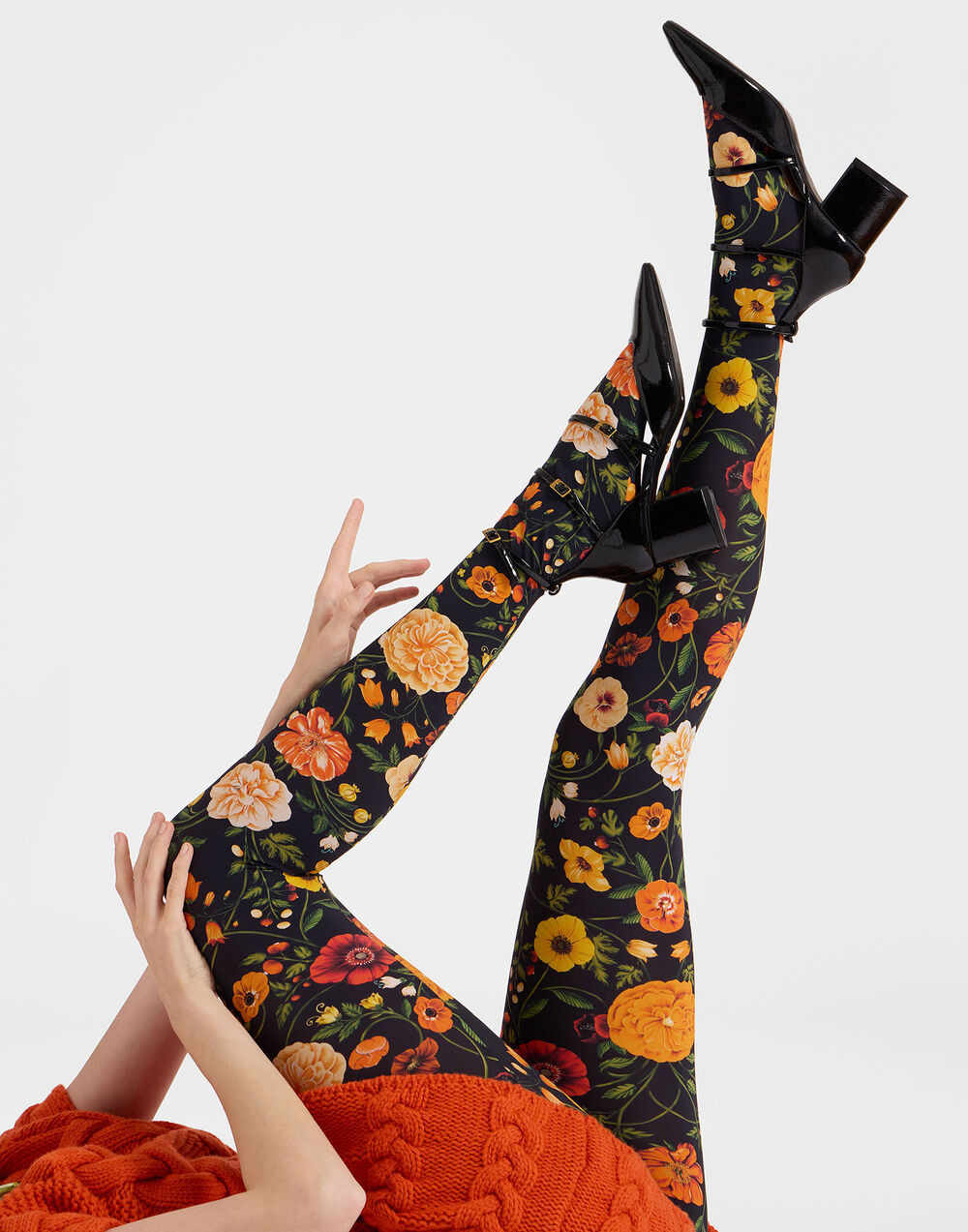 Printed Tights - 2