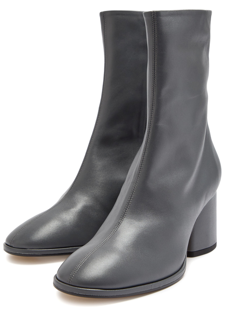 Aeyde Ayla 55 Leather Ankle Boots - 3