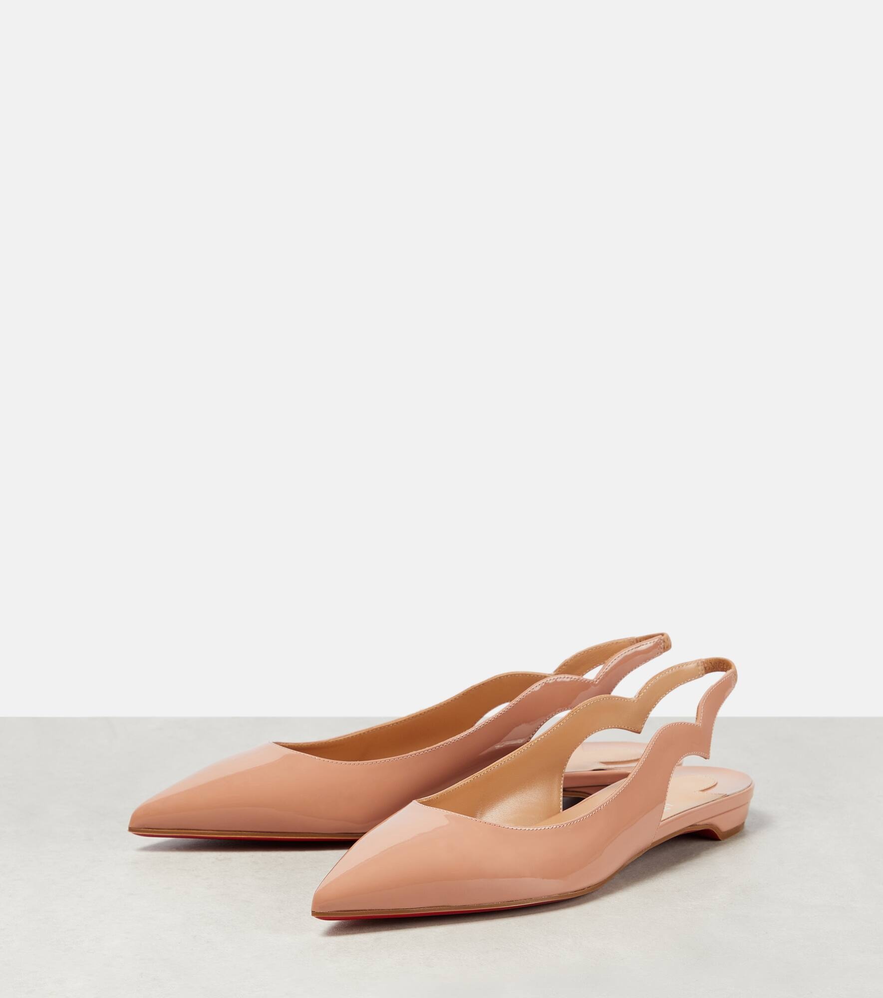 Patent leather ballet flats - 5