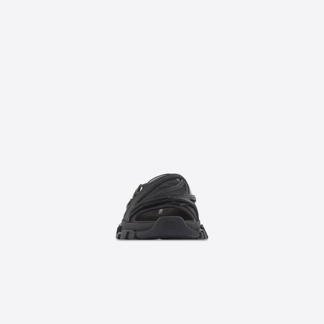 Women's Track Slide Sandal in Black - 3