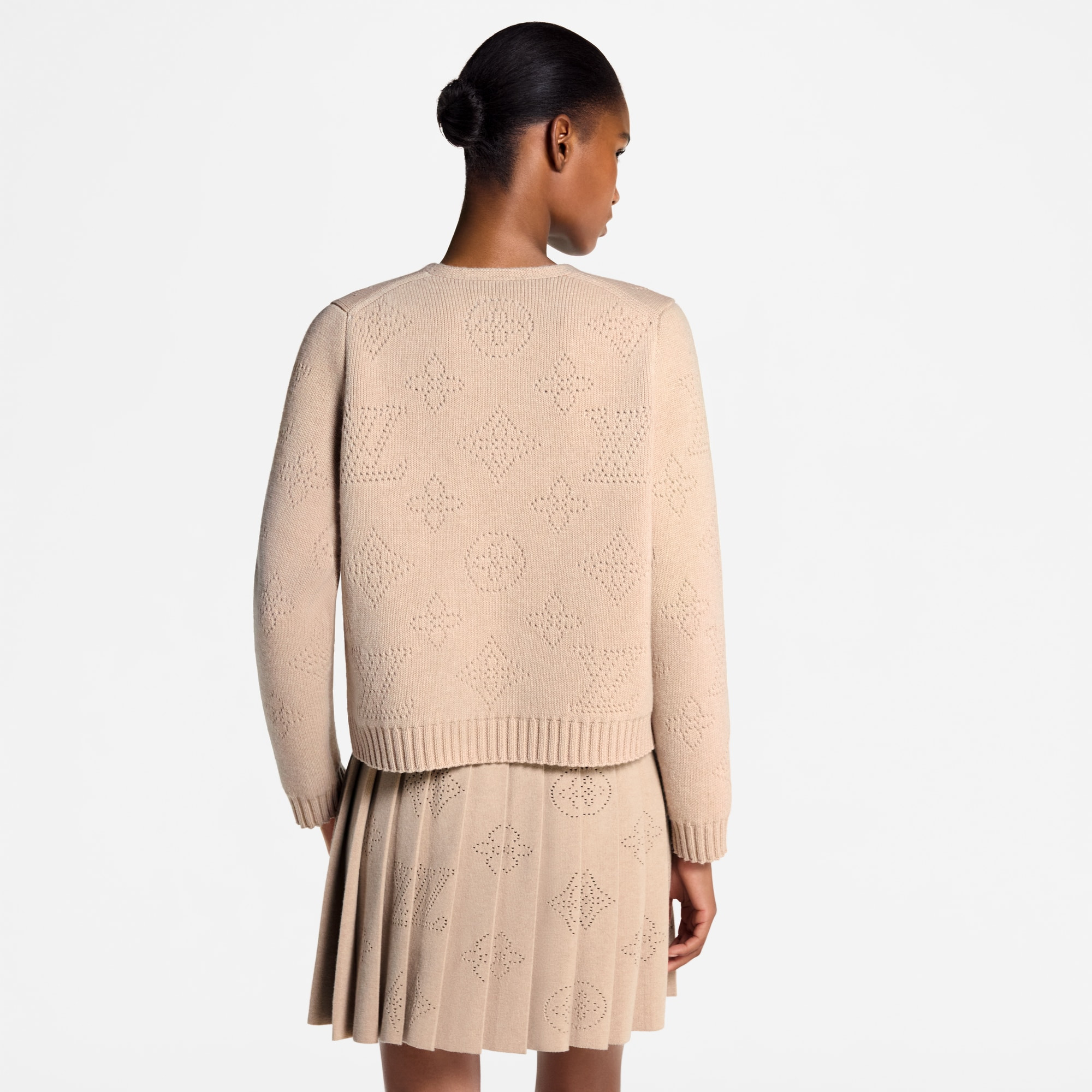 Double-Breasted Mahina Knit Cardigan - 7