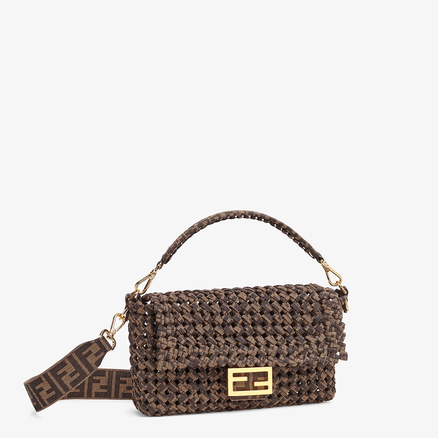 Jacquard fabric interlace bag - 3