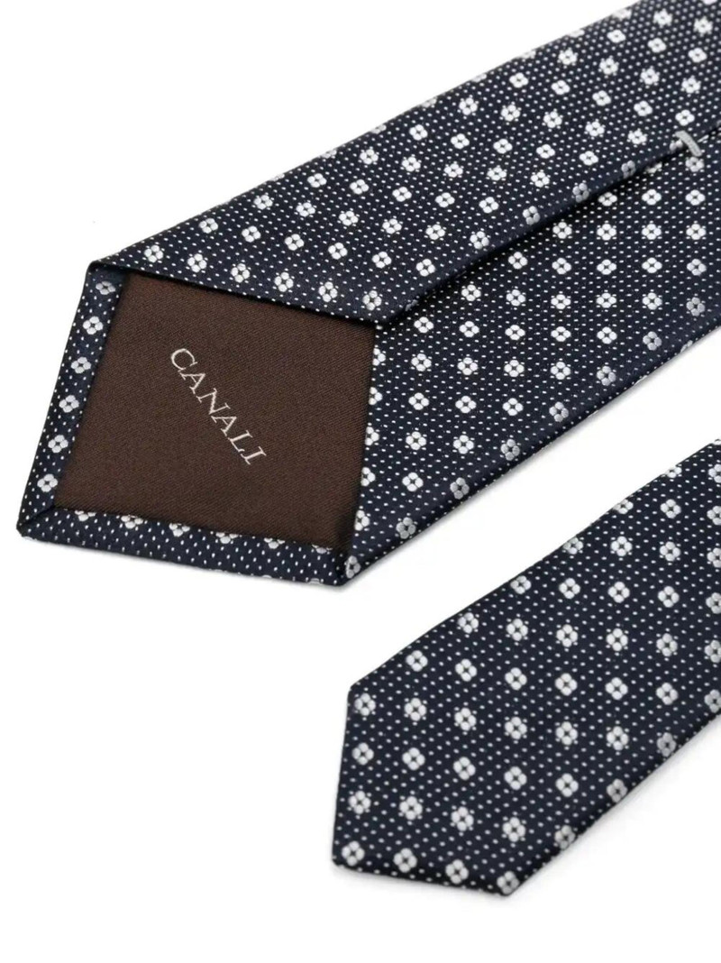 Canali silk tie outlook