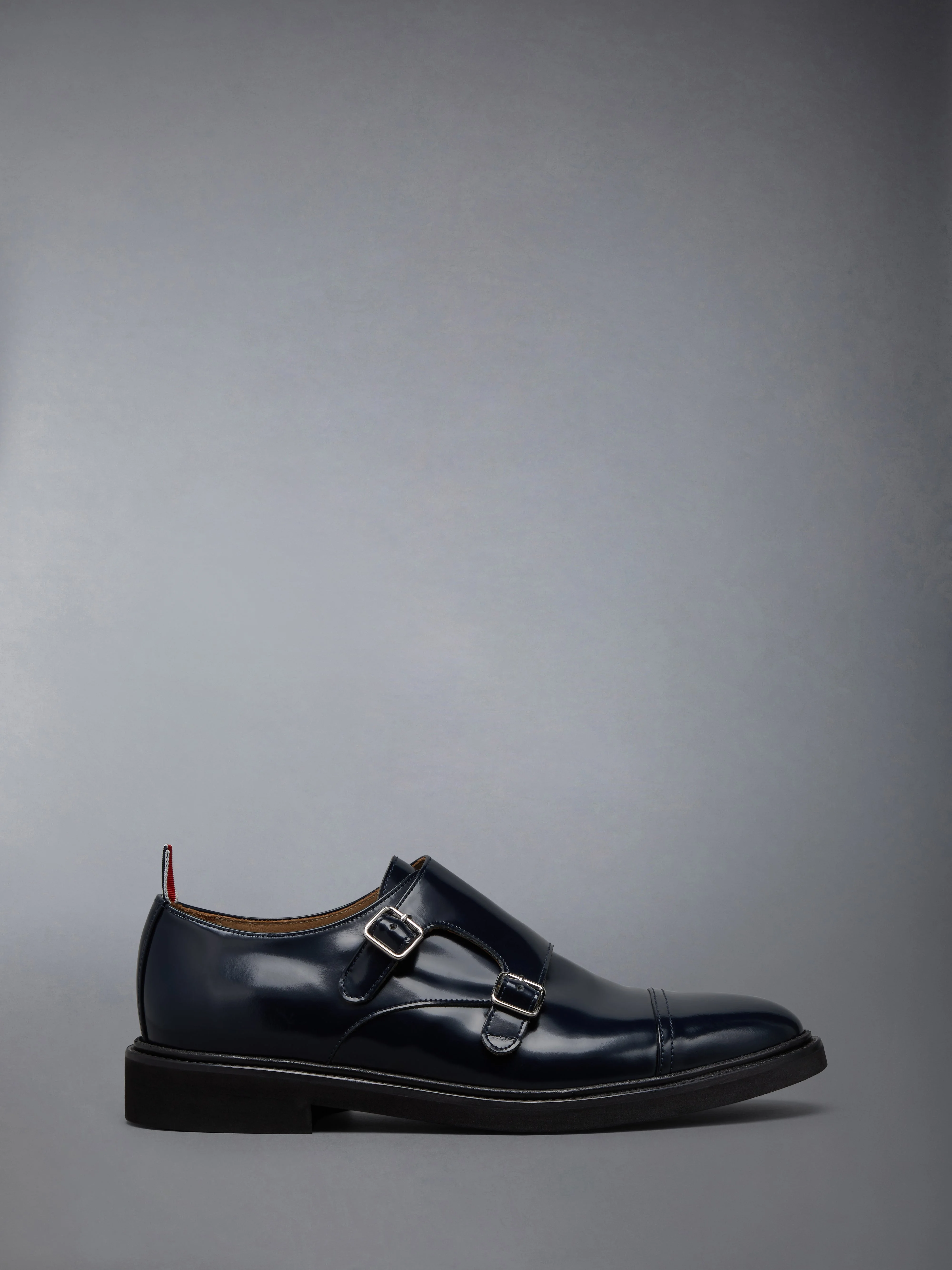 SPAZZOLATO LEATHER CAP TOE OXFORD SHOE - 1