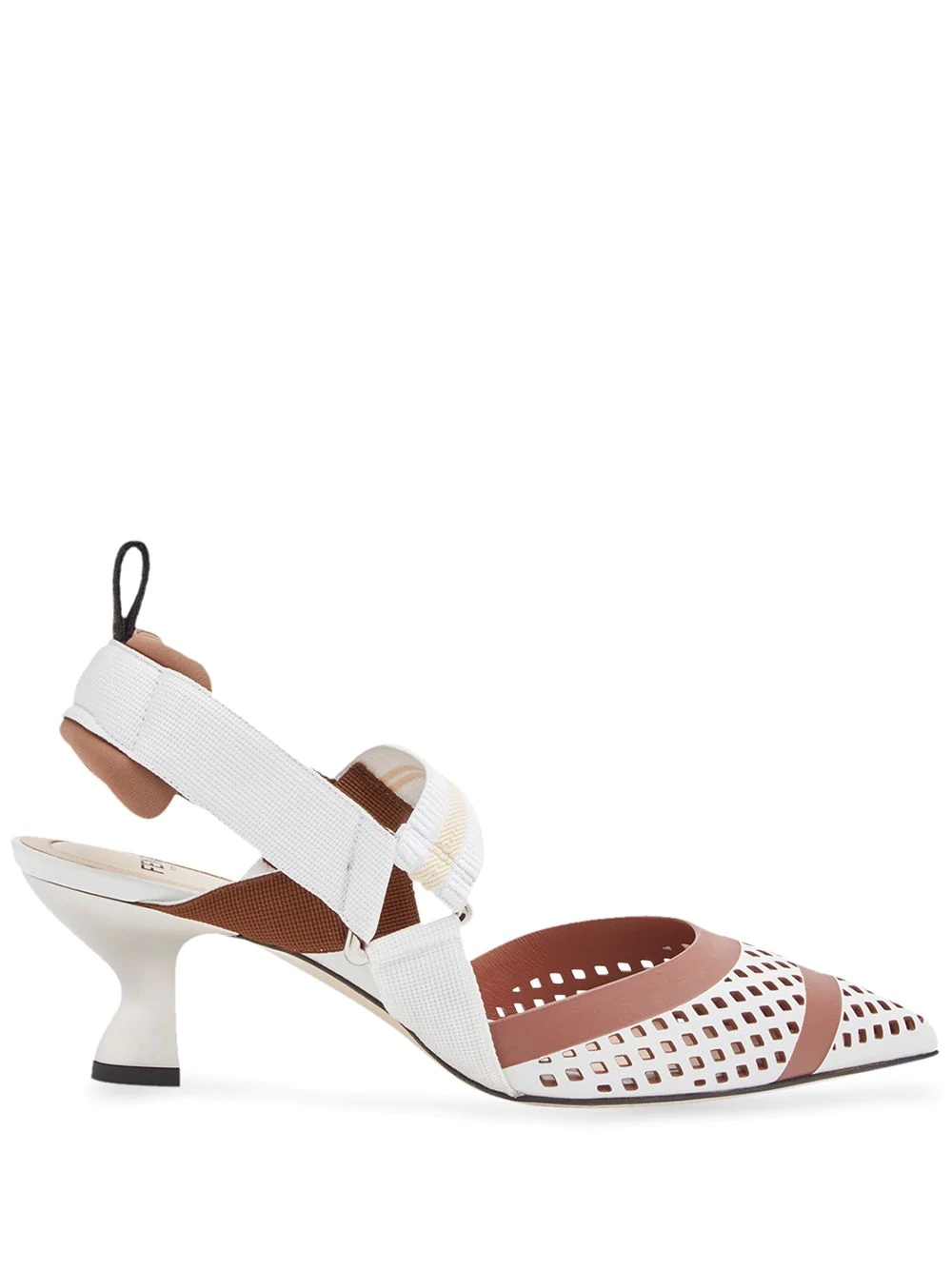 Colibrì perforated slingback pumps - 1