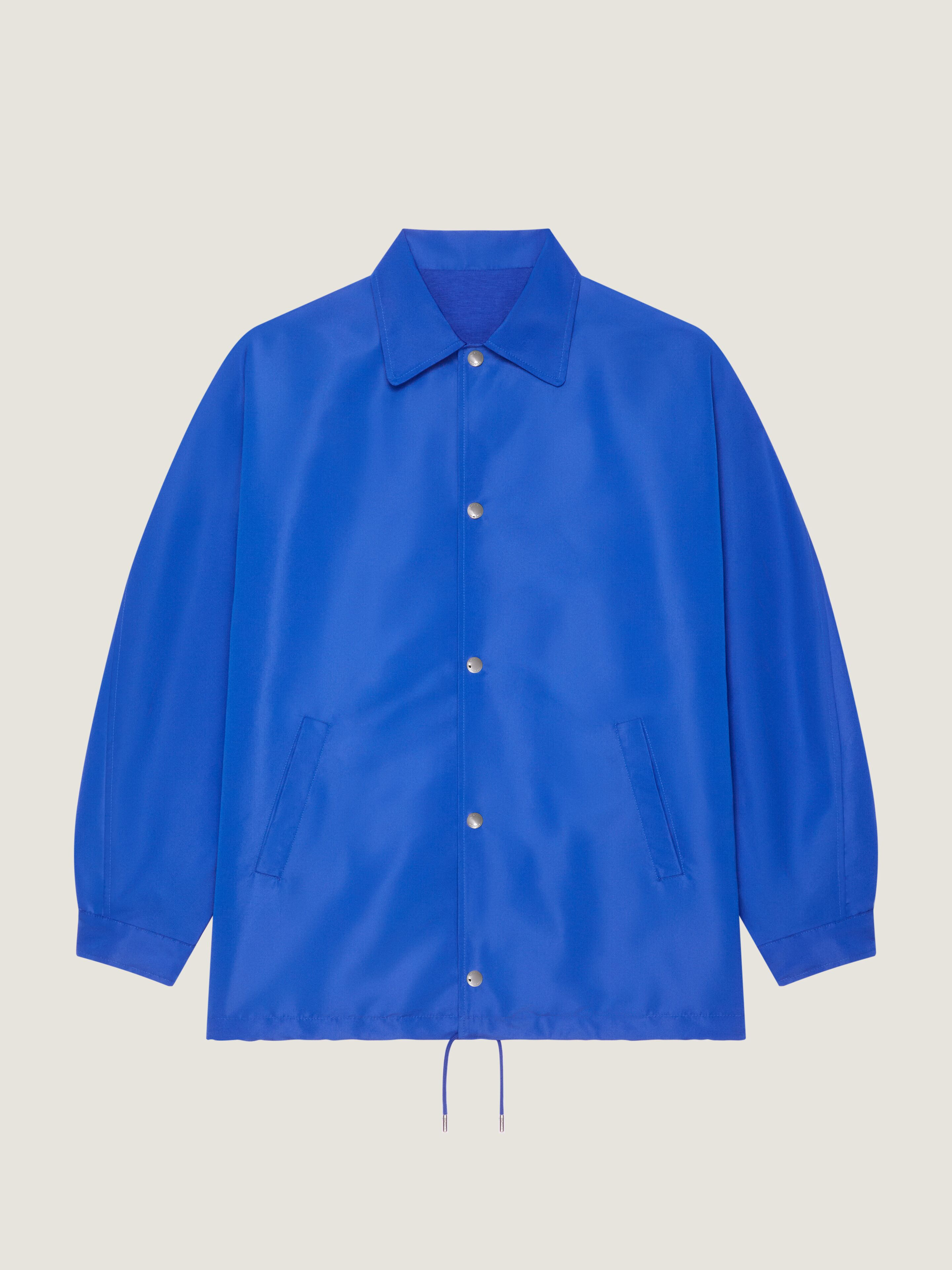 JACKET WITH GIVENCHY STAMP EMBROIDERY - 1