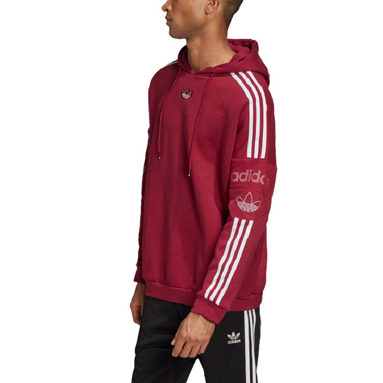 adidas originals Ts Trf Hoody Fleece Lined Red ED7116 - 5