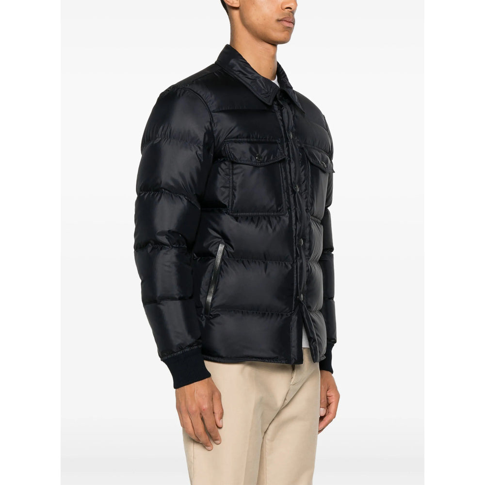 Tom Ford Blue Jackets - Padded & Down Jackets Men - 4