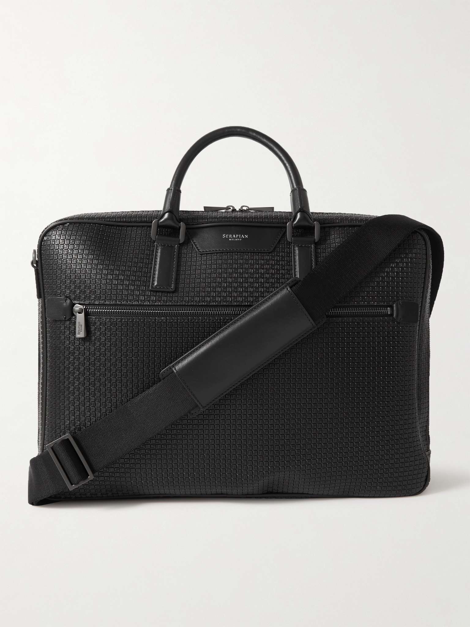 Mosaico Leather Briefcase - 1