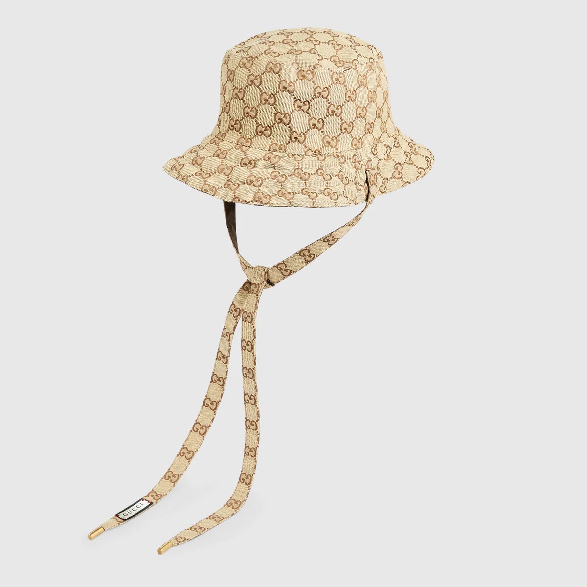 Reversible hat in GG canvas and nylon - 1