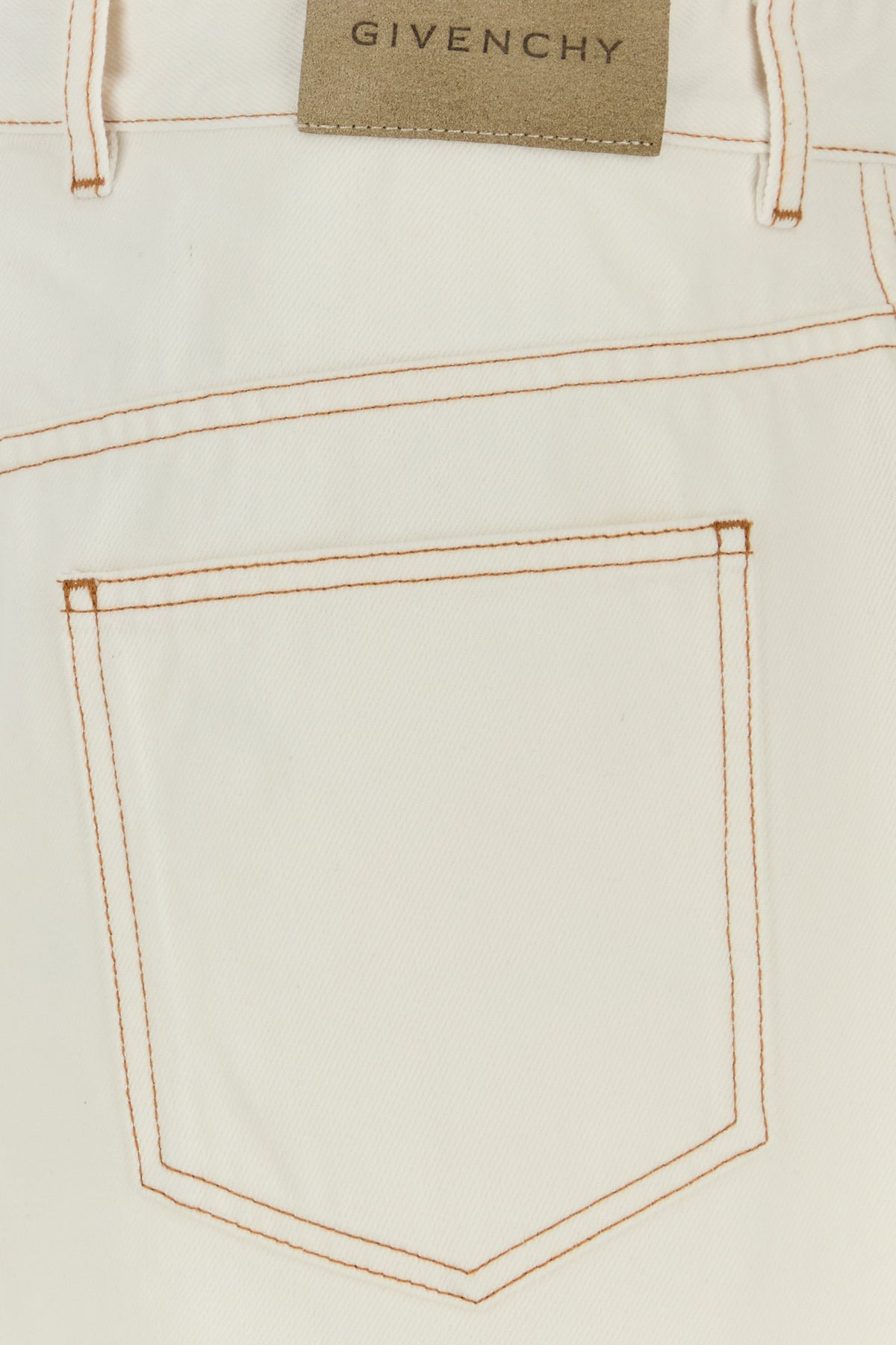 White denim wide-leg jeans - 3