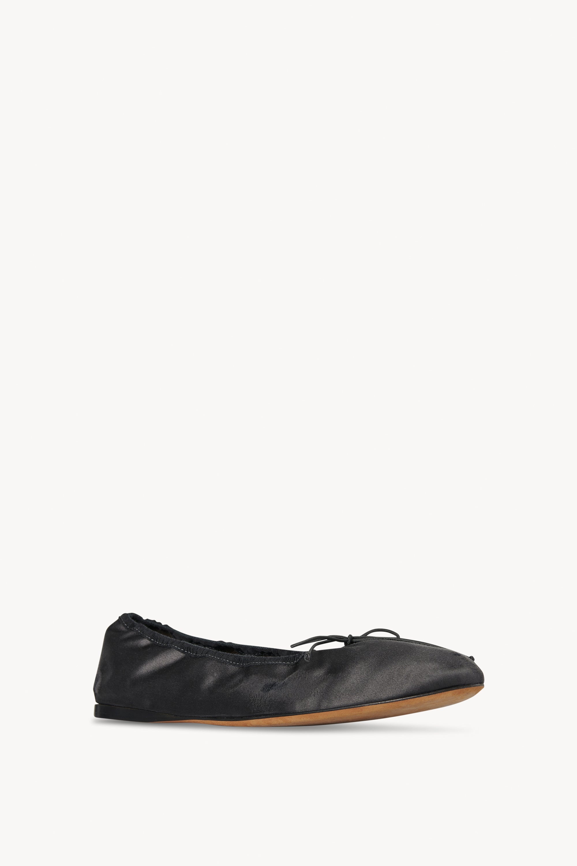 Awar Ballerina Flat in Satin - 2