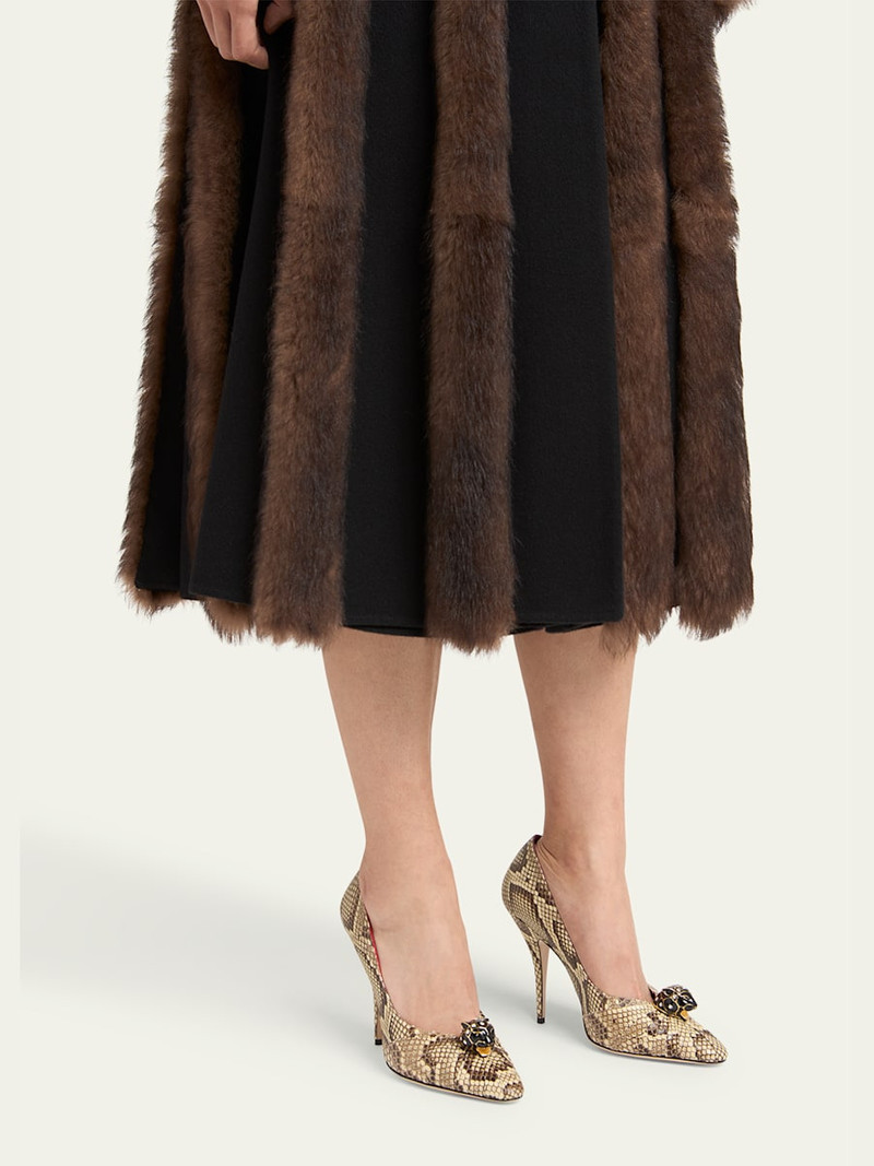 Valentino Pas de Chat Python Pumps outlook