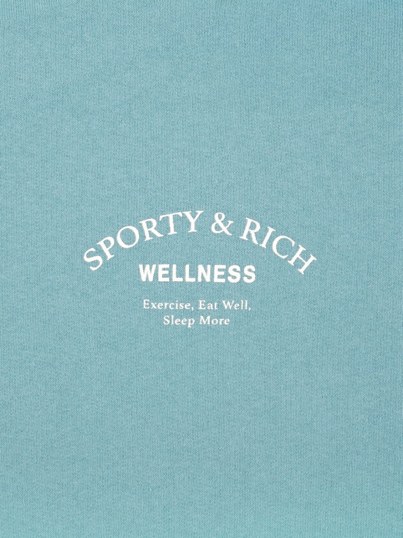 Sporty & Rich Wellness Studio cotton hoodie outlook