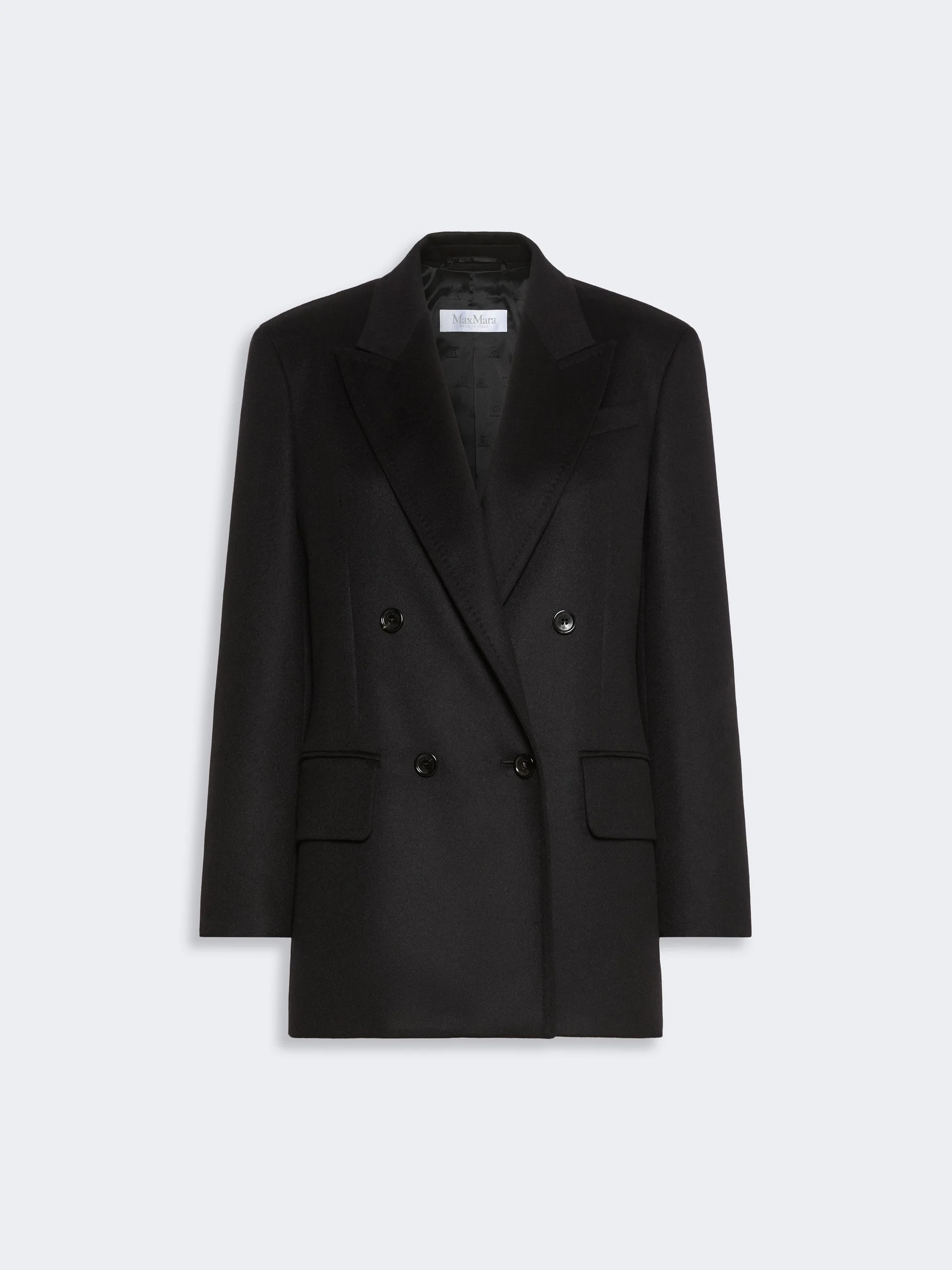 OLIMPIA Zibeline camel Olimpia Jacket - BLACK - 1