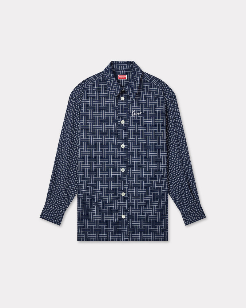 'KENZO Weave' oversized shirt - 1