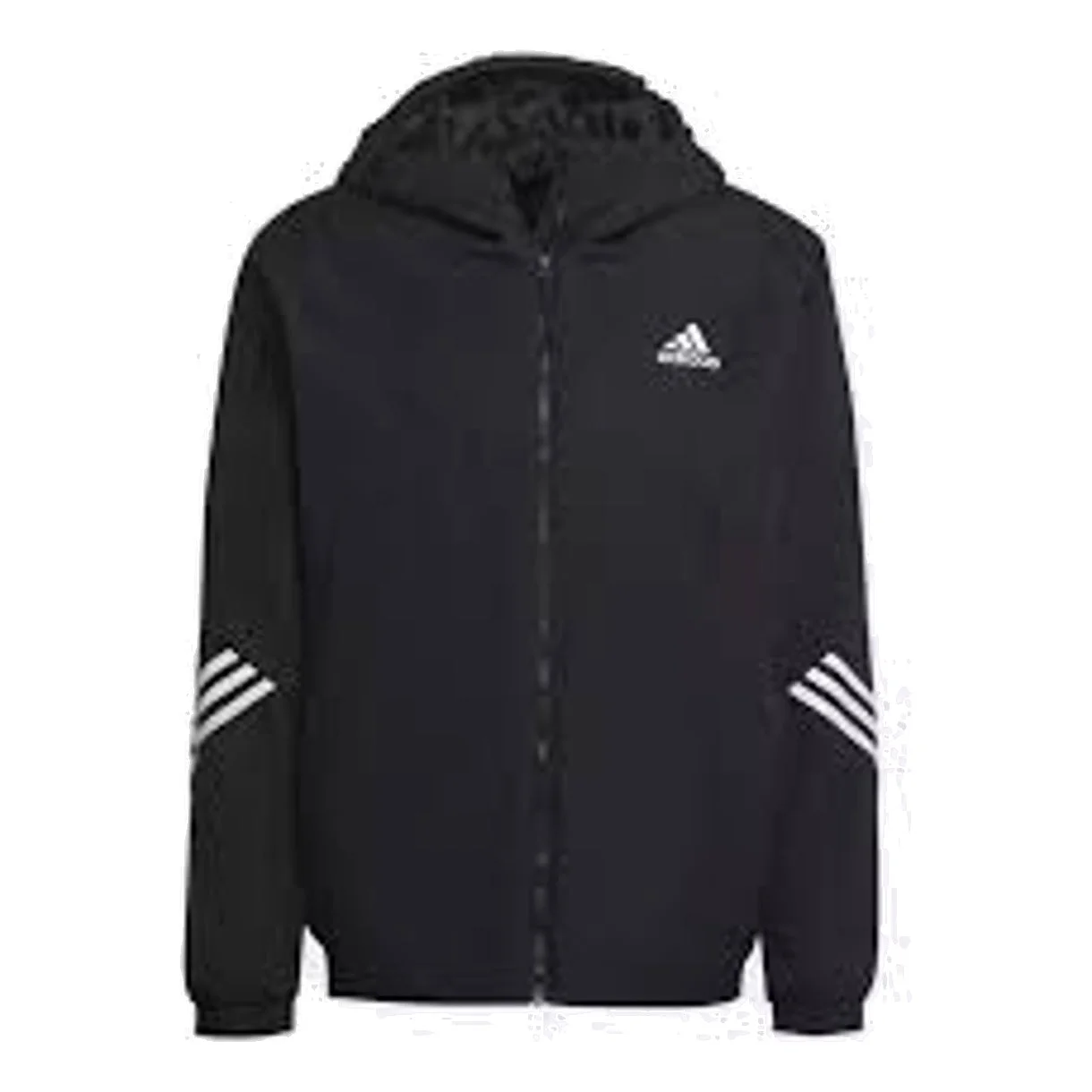 adidas Back to Sport Hooded Jacket 'Black White' HG6010 - 1