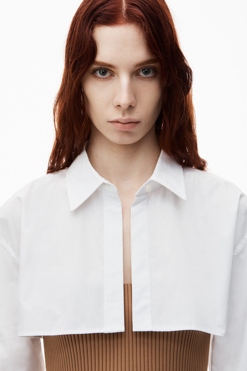 Pre-Styled Cropped Cami & Button Up Twinset Dress 4