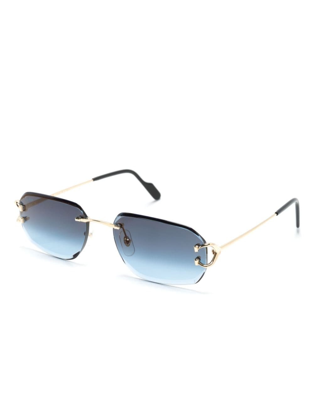 0468S rectangle-frame sunglasses - 2