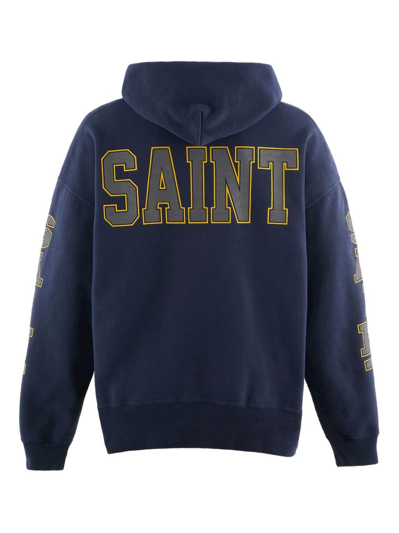 SAINT M×××××× printed hoodie outlook