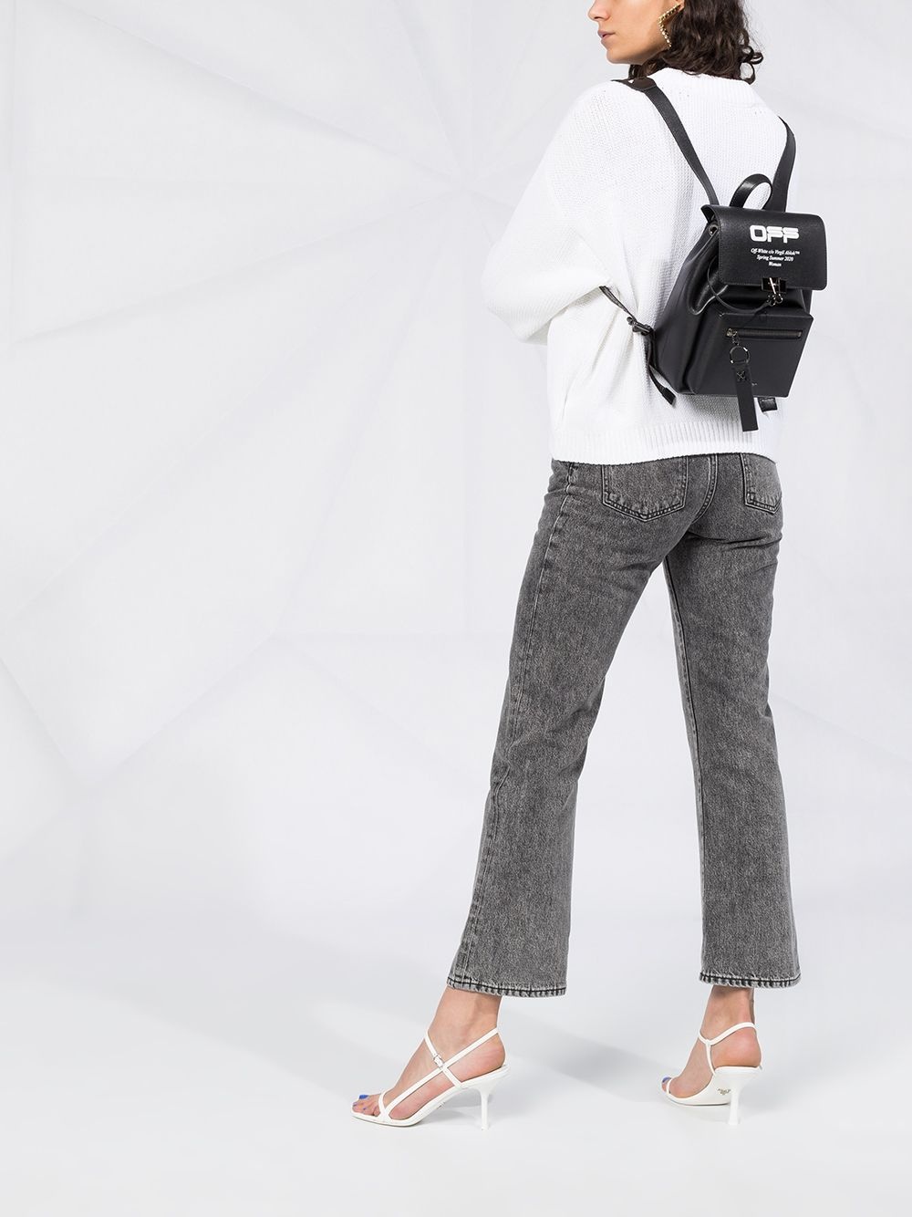 cropped leg mid-rise jeans - 6