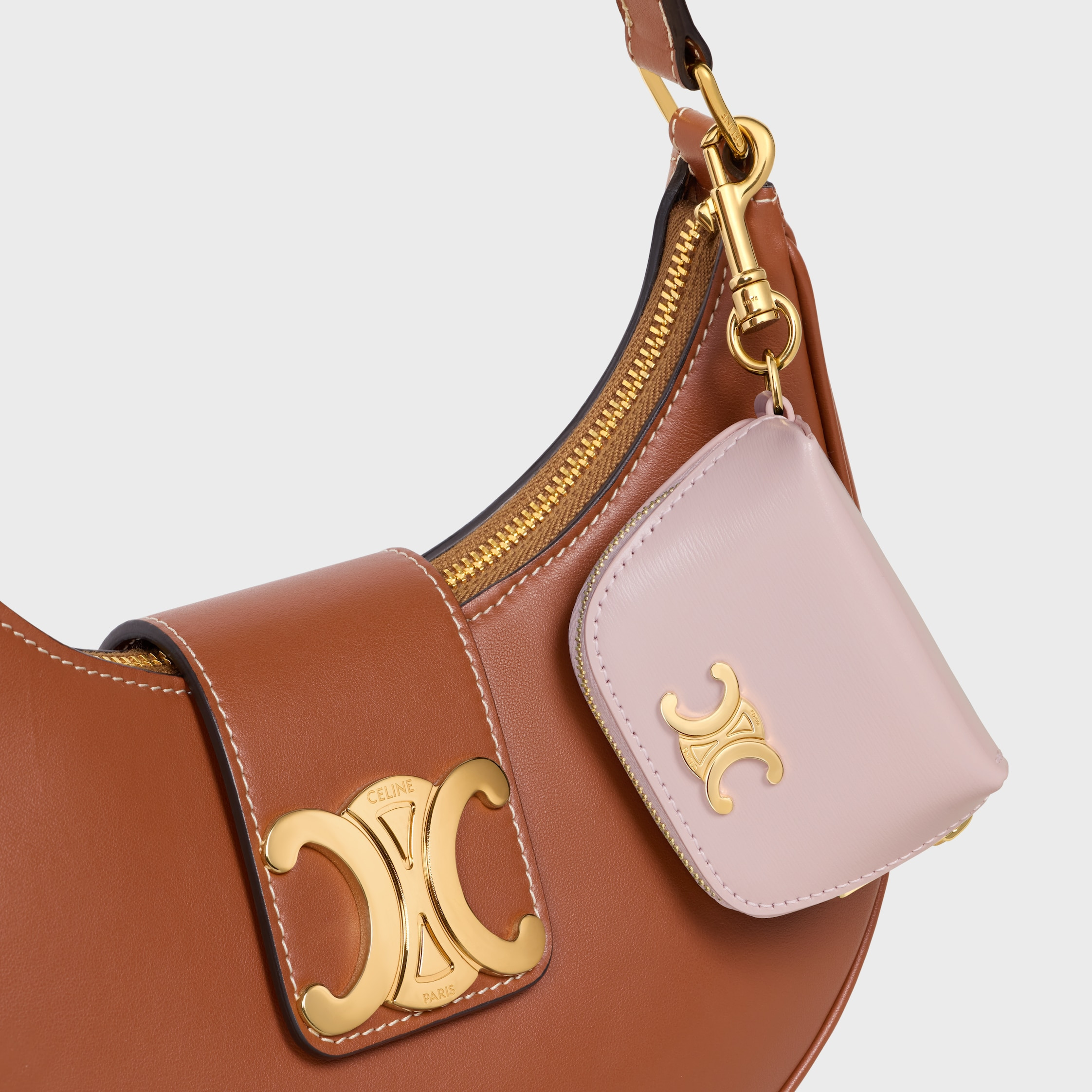 MICRO TRIOMPHE CHARM IN Shiny Calfskin - 4