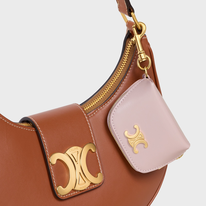 MICRO TRIOMPHE CHARM IN Shiny Calfskin 4